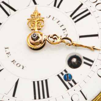 French attractive multi-coloured gold repeating watch Circa 1760