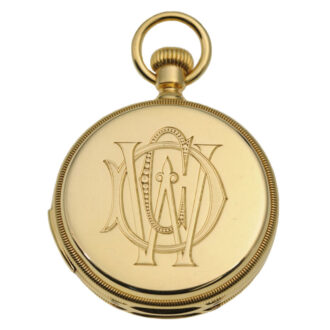 Swiss gold ten minute repeating pocket watch Circa 1878