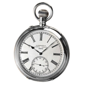 German silver half seconds beating deck chronometer Circa 1913
