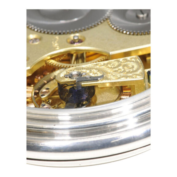 German silver half seconds beating deck chronometer Circa 1913 German silver half seconds beating deck chronometer Circa 1913