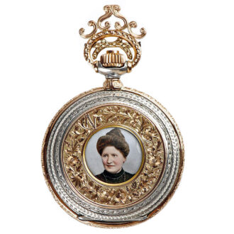 Magnificent German gold/silver Renaissance watch Circa 1904