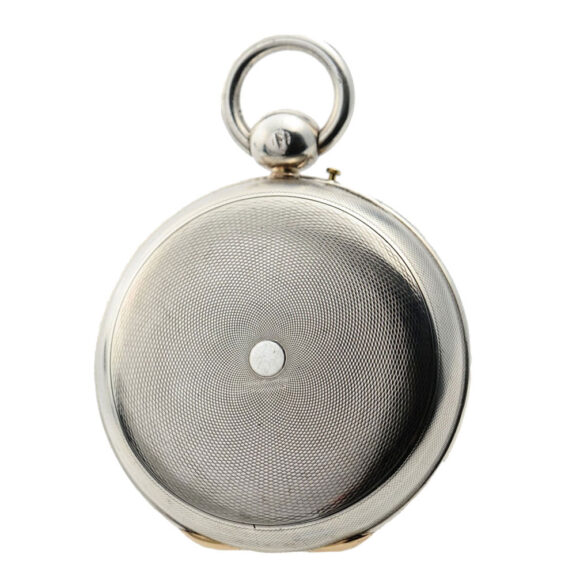 French silver grande and petite sonnerie watch Circa 1838 French silver grande and petite sonnerie watch Circa 1838