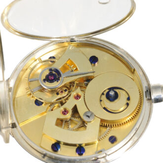 Swiss silver chronometer for the Chinese market Circa 1840