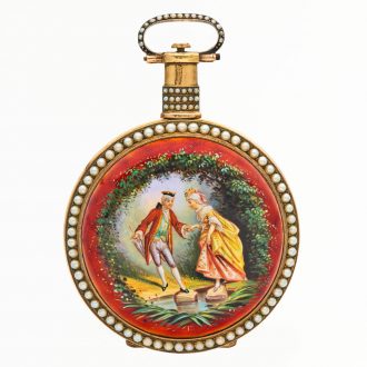 Excellent English duplex watch for the Chinese market Circa 1835