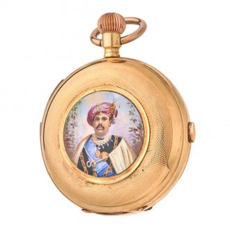 Swiss minute repeating chronograph for Indian market Circa 1900