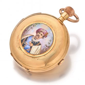 Swiss minute repeating chronograph for Indian market Circa 1900