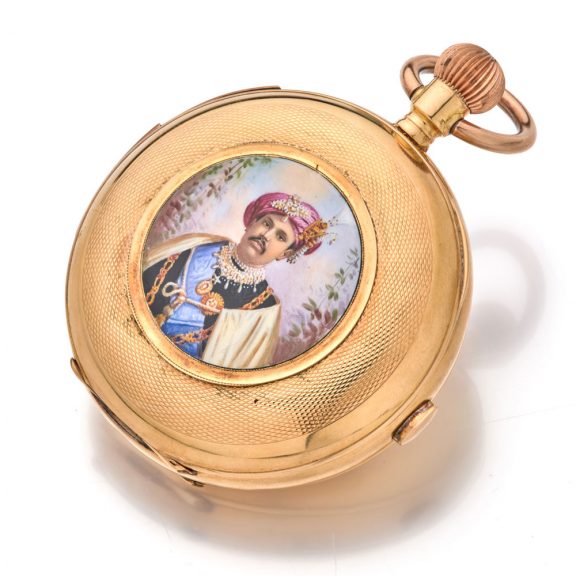 Swiss minute repeating chronograph for Indian market Circa 1900 Swiss minute repeating chronograph for Indian market Circa 1900