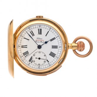 Swiss minute repeating chronograph for Indian market Circa 1900