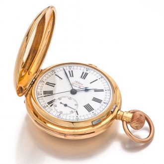 Swiss minute repeating chronograph for Indian market Circa 1900