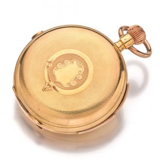 Swiss minute repeating chronograph for Indian market Circa 1900
