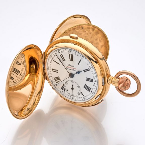 Swiss minute repeating chronograph for Indian market Circa 1900 Swiss minute repeating chronograph for Indian market Circa 1900