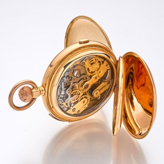 Swiss minute repeating chronograph for Indian market Circa 1900 Swiss minute repeating chronograph for Indian market Circa 1900