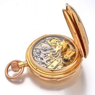 Swiss minute repeating chronograph for Indian market Circa 1900