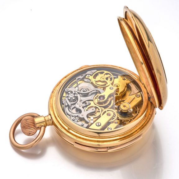 Swiss minute repeating chronograph for Indian market Circa 1900 Swiss minute repeating chronograph for Indian market Circa 1900