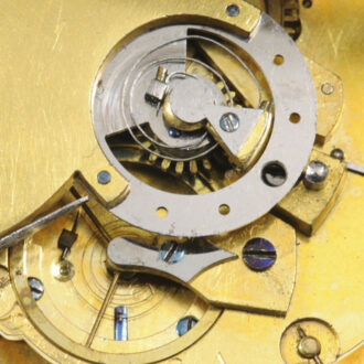 Important Swiss silver watch virgule escapement Circa 1788 Important Swiss silver watch virgule escapement Circa 1788