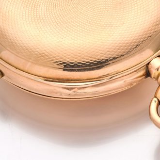 Large Swiss 14 carat gold complicated lever watch Circa 1895