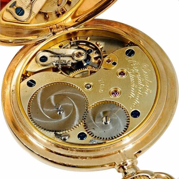 German 14k gold Glashütte pocket watch Circa 1910 German 14k gold Glashütte pocket watch Circa 1910