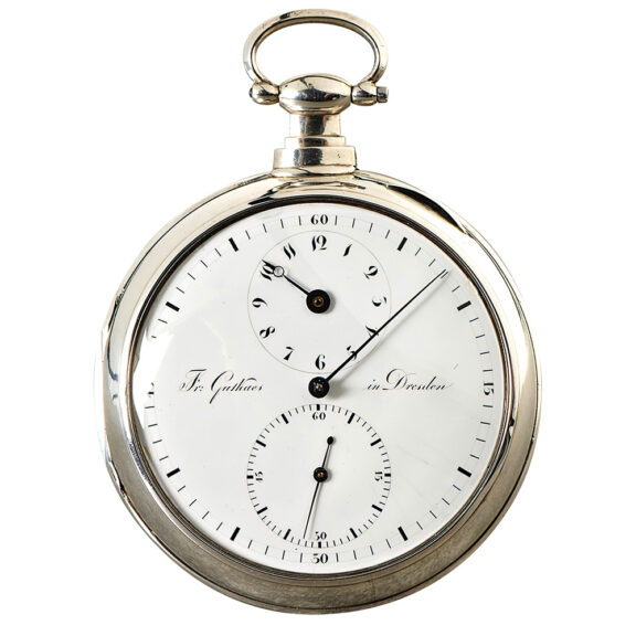 German silver open faced fine pocket chronometer Circa 1820 German silver open faced fine pocket chronometer Circa 1820
