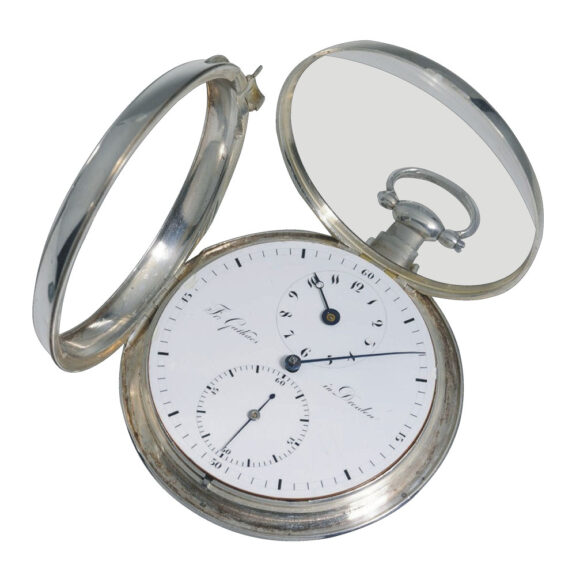 German masterwork silver pocket chronometer Circa 1820 German masterwork silver pocket chronometer Circa 1820