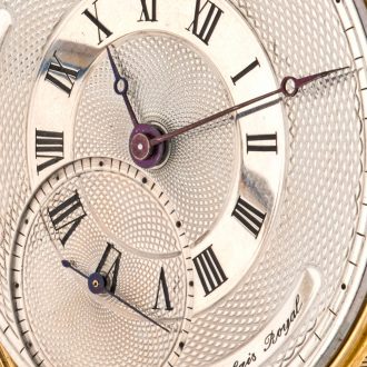 Exquisite French gold open faced lever pocket watch Circa 1850