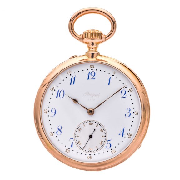 Rare Swiss 18 carat gold monogrammed watch by Breguet Circa 1880 Rare Swiss 18 carat gold monogrammed watch by Breguet Circa 1880