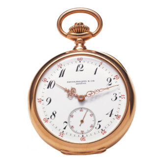 Rare Swiss 18K gold minute repeating pocket watch Circa 1901