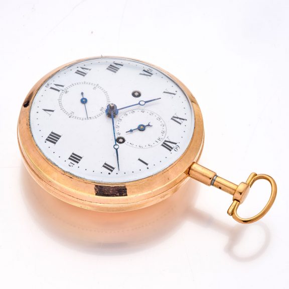 Belgian 18K gold repeater with self strike and date Circa 1800 Belgian 18K gold repeater with self strike and date Circa 1800
