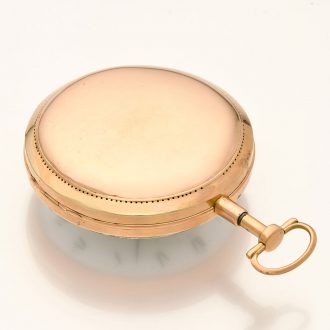 Belgian 18K gold repeater with self strike and date Circa 1800