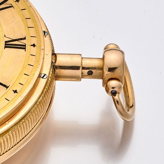Swiss18 carat gold quarter repeating musical watch Circa 1820 Swiss18 carat gold quarter repeating musical watch Circa 1820