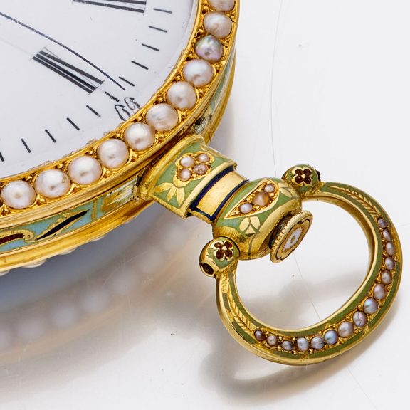 Splendid Swiss gold duplex watch for Chinese market Circa 1840 Splendid Swiss gold duplex watch for Chinese market Circa 1840