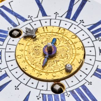 Large French silver gilt Louis XIV watch with alarm Circa 1690