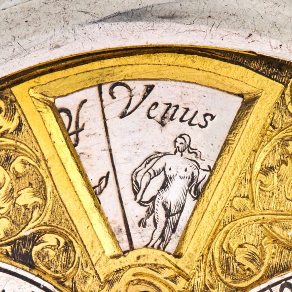 Large German astronomical museum quality watch Circa 1660 Large German astronomical museum quality watch Circa 1660