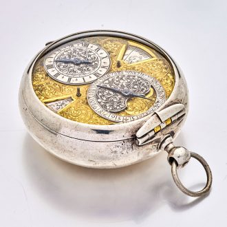 Large German astronomical museum quality watch Circa 1660