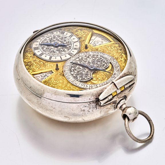 Large German astronomical museum quality watch Circa 1660 Large German astronomical museum quality watch Circa 1660