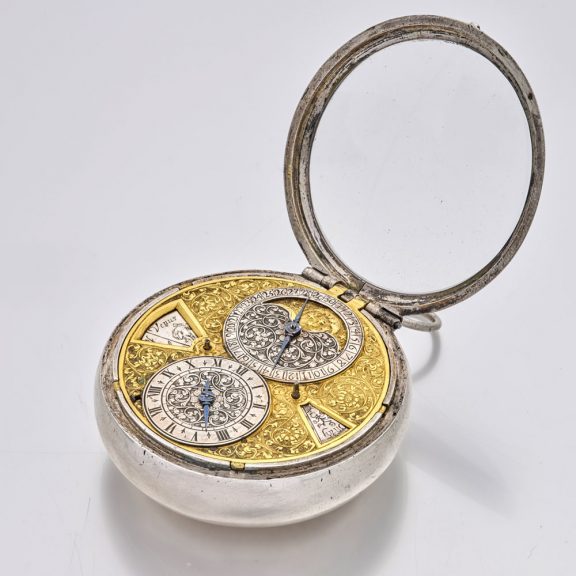 Large German astronomical museum quality watch Circa 1660 Large German astronomical museum quality watch Circa 1660