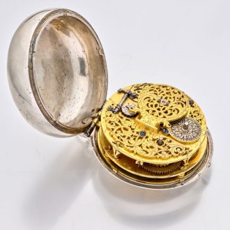 Large German astronomical museum quality watch Circa 1660