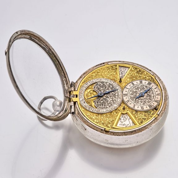 Large German astronomical museum quality watch Circa 1660 Large German astronomical museum quality watch Circa 1660