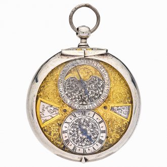 Large German astronomical museum quality watch Circa 1660