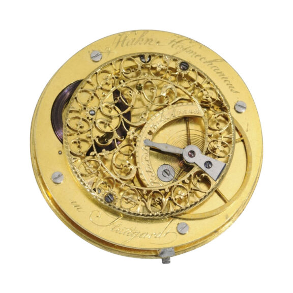 German silver watch with regulator dial and date Circa 1800 German silver watch with regulator dial and date Circa 1800