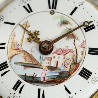 Austrian quarter repeating verge pocket watch Circa 1790