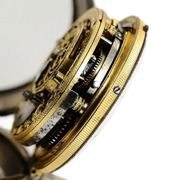 Austrian quarter repeating verge pocket watch Circa 1790 Austrian quarter repeating verge pocket watch Circa 1790