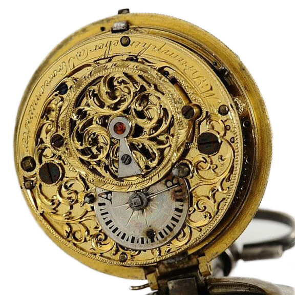 Austrian quarter repeating verge pocket watch Circa 1790 Austrian quarter repeating verge pocket watch Circa 1790