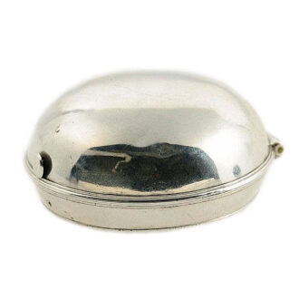 English rare silver pair cased verge pocket watch Circa 1710