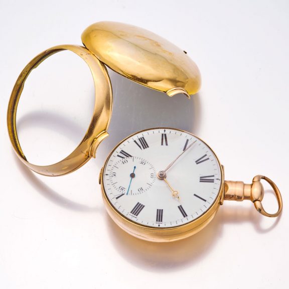 Heavy Irish gold precision watch with duplex escapement Circa 1820 Heavy Irish gold precision watch with duplex escapement Circa 1820