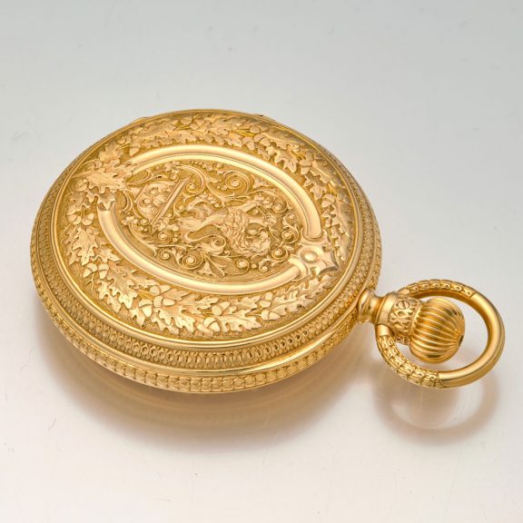 Solid German 18K gold splendour Glashütte watch Circa 1886 Solid German 18K gold splendour Glashütte watch Circa 1886