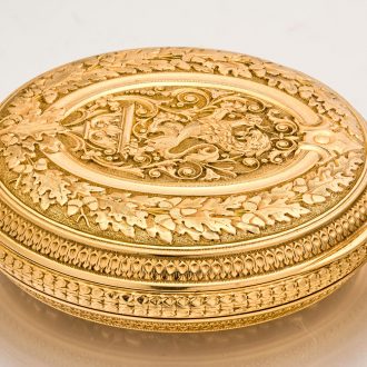 Solid German 18K gold splendour Glashütte watch Circa 1886