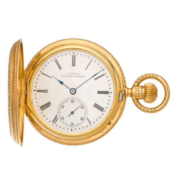 Solid German 18K gold splendour Glashütte watch Circa 1886 Solid German 18K gold splendour Glashütte watch Circa 1886