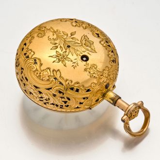 English 18 carat gold half quarter repeating watch Circa 1775