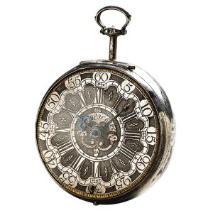 Rare Czech silver verge pocket watch from Moravia Circa 1730