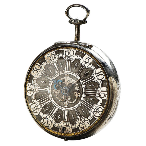 Rare Czech silver verge pocket watch from Moravia Circa 1730